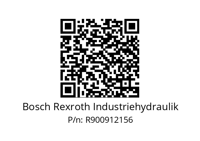   Bosch Rexroth Industriehydraulik R900912156