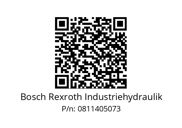   Bosch Rexroth Industriehydraulik 0811405073