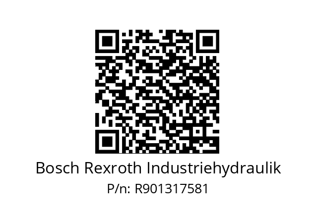   Bosch Rexroth Industriehydraulik R901317581