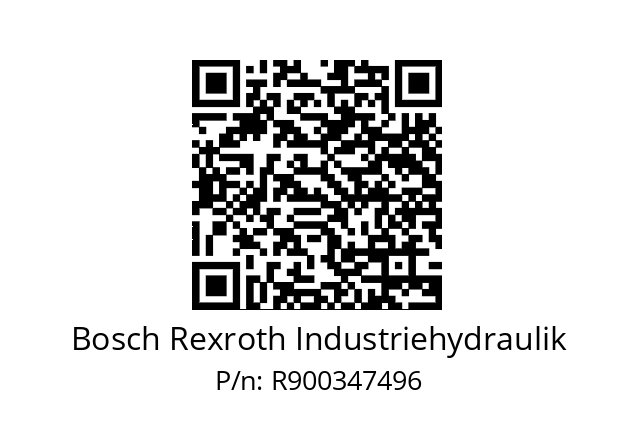   Bosch Rexroth Industriehydraulik R900347496