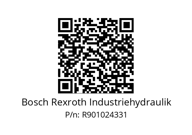   Bosch Rexroth Industriehydraulik R901024331