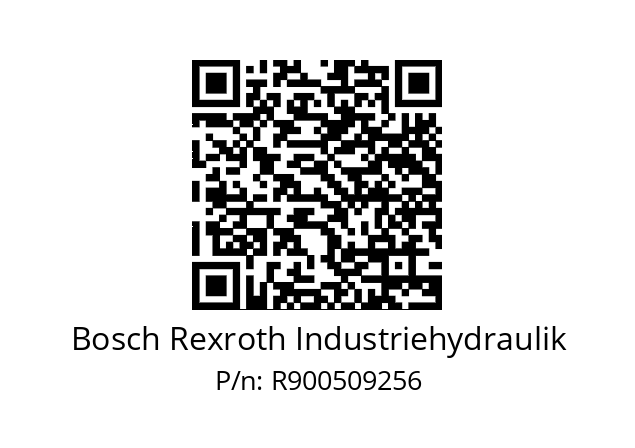   Bosch Rexroth Industriehydraulik R900509256