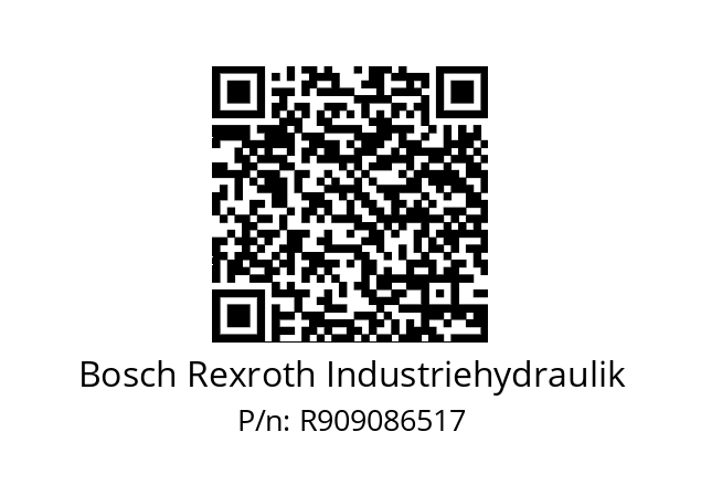   Bosch Rexroth Industriehydraulik R909086517