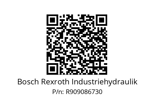   Bosch Rexroth Industriehydraulik R909086730