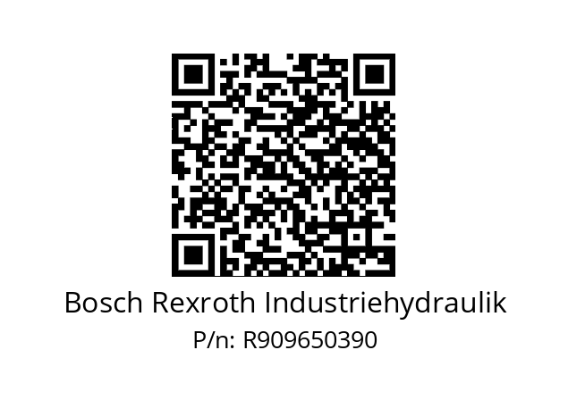   Bosch Rexroth Industriehydraulik R909650390