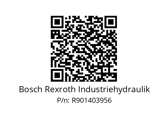   Bosch Rexroth Industriehydraulik R901403956