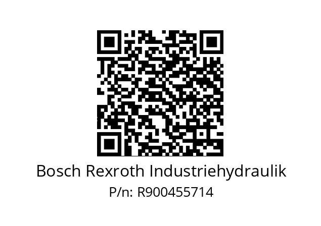   Bosch Rexroth Industriehydraulik R900455714