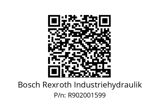   Bosch Rexroth Industriehydraulik R902001599