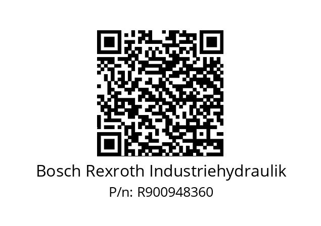   Bosch Rexroth Industriehydraulik R900948360