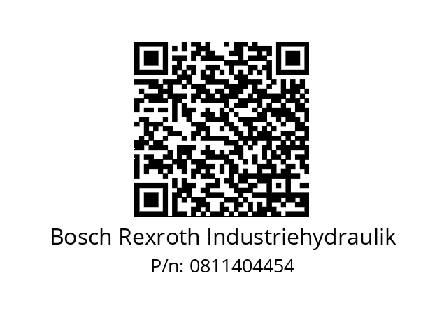   Bosch Rexroth Industriehydraulik 0811404454