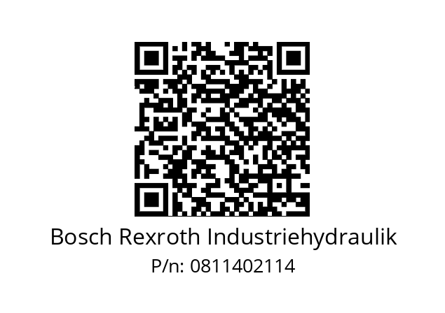   Bosch Rexroth Industriehydraulik 0811402114