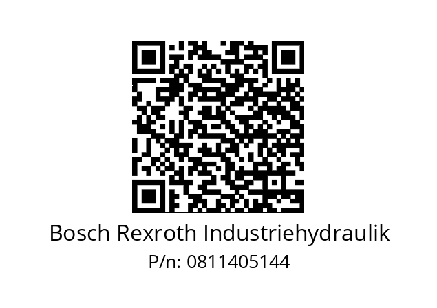   Bosch Rexroth Industriehydraulik 0811405144