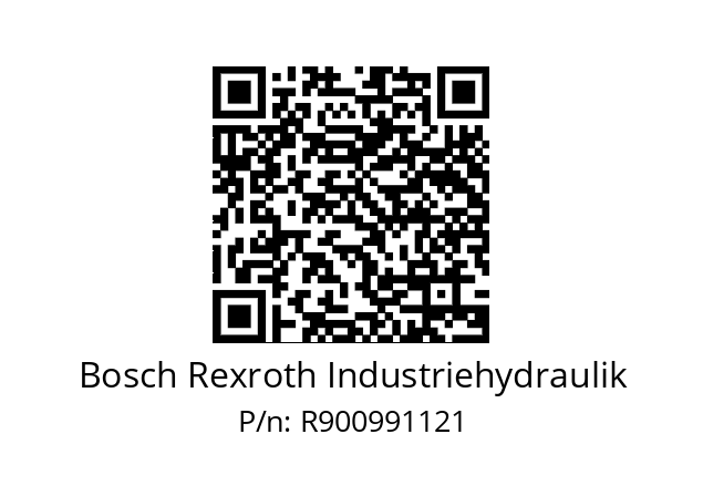   Bosch Rexroth Industriehydraulik R900991121