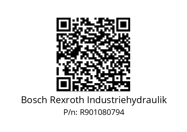   Bosch Rexroth Industriehydraulik R901080794