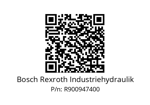   Bosch Rexroth Industriehydraulik R900947400