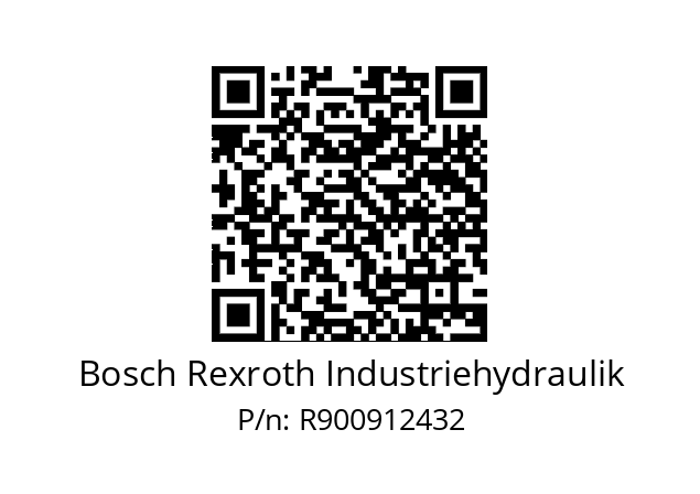   Bosch Rexroth Industriehydraulik R900912432