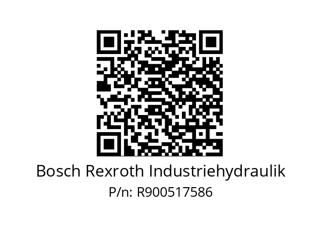   Bosch Rexroth Industriehydraulik R900517586