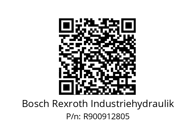   Bosch Rexroth Industriehydraulik R900912805