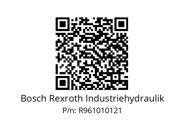   Bosch Rexroth Industriehydraulik R961010121