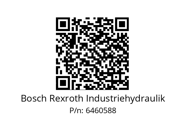   Bosch Rexroth Industriehydraulik 6460588