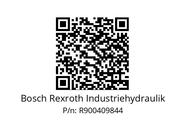   Bosch Rexroth Industriehydraulik R900409844