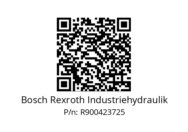   Bosch Rexroth Industriehydraulik R900423725