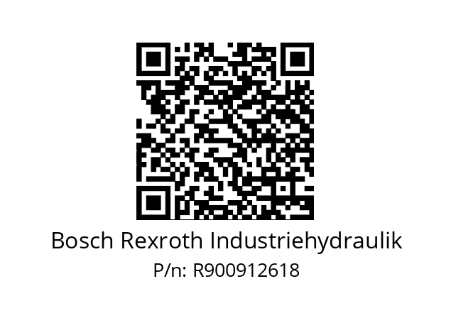   Bosch Rexroth Industriehydraulik R900912618