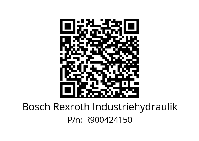   Bosch Rexroth Industriehydraulik R900424150