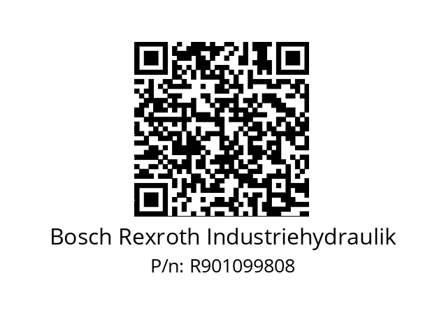   Bosch Rexroth Industriehydraulik R901099808