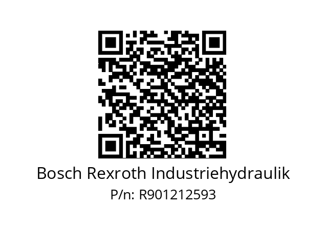   Bosch Rexroth Industriehydraulik R901212593