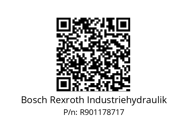   Bosch Rexroth Industriehydraulik R901178717