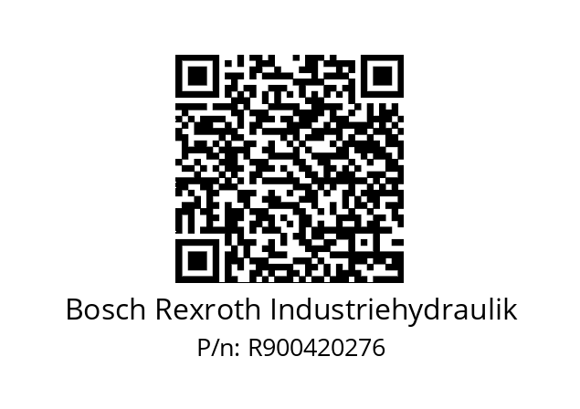   Bosch Rexroth Industriehydraulik R900420276