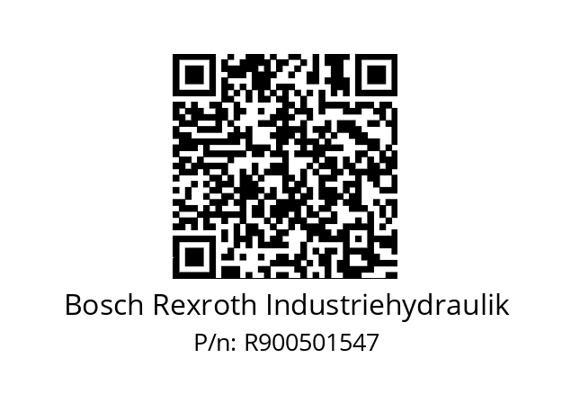   Bosch Rexroth Industriehydraulik R900501547