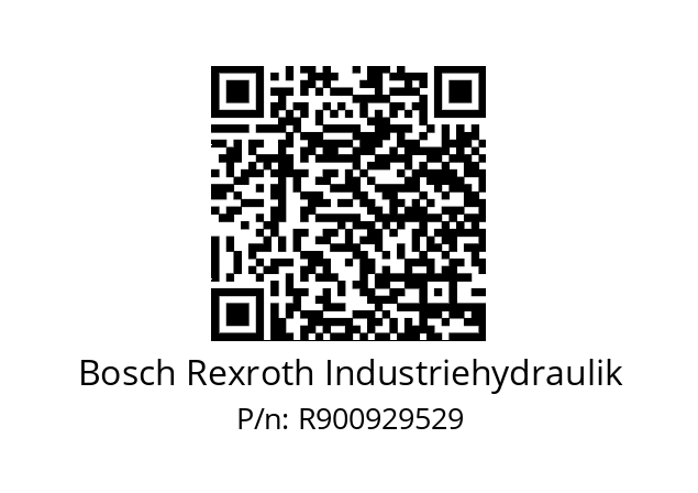   Bosch Rexroth Industriehydraulik R900929529