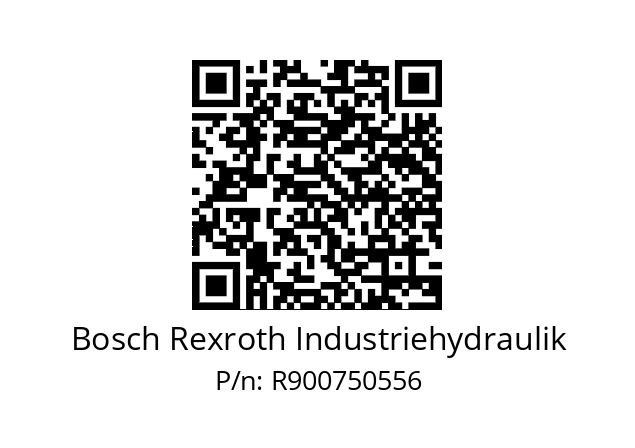   Bosch Rexroth Industriehydraulik R900750556