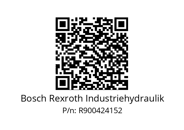   Bosch Rexroth Industriehydraulik R900424152