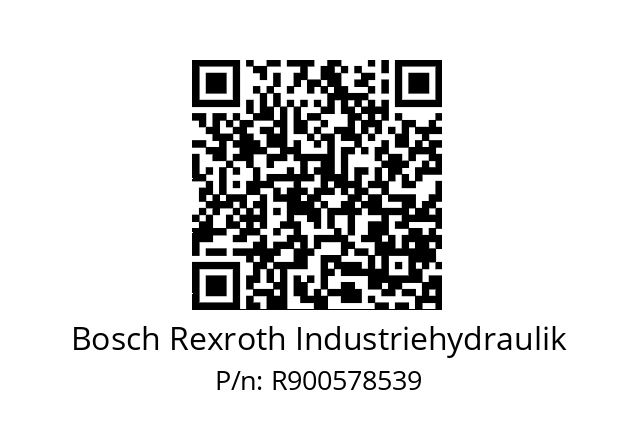   Bosch Rexroth Industriehydraulik R900578539