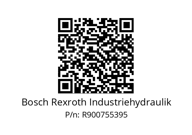   Bosch Rexroth Industriehydraulik R900755395