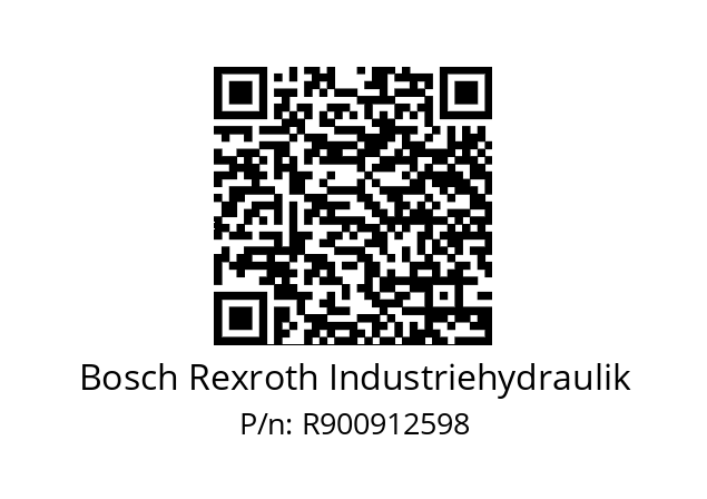   Bosch Rexroth Industriehydraulik R900912598