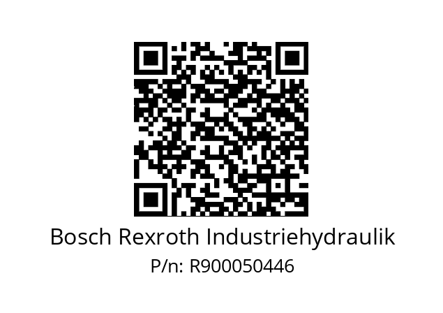   Bosch Rexroth Industriehydraulik R900050446