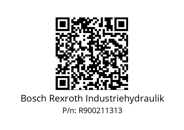   Bosch Rexroth Industriehydraulik R900211313