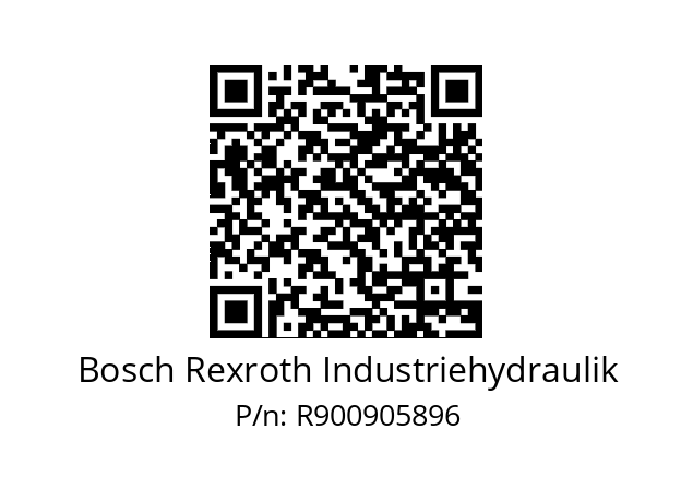   Bosch Rexroth Industriehydraulik R900905896