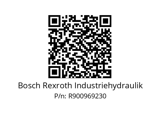   Bosch Rexroth Industriehydraulik R900969230