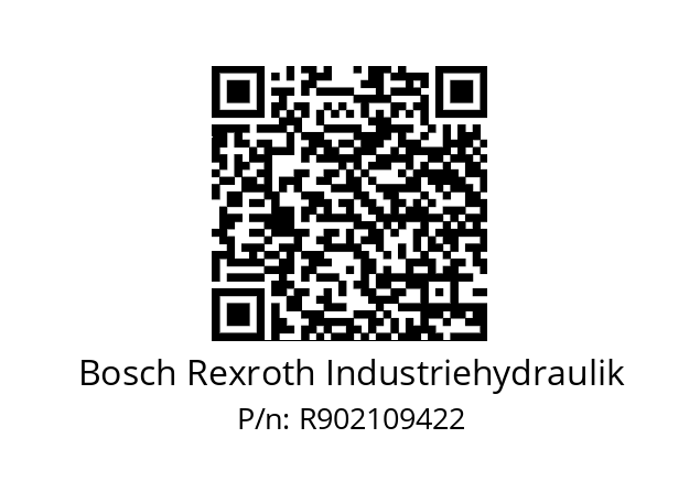   Bosch Rexroth Industriehydraulik R902109422