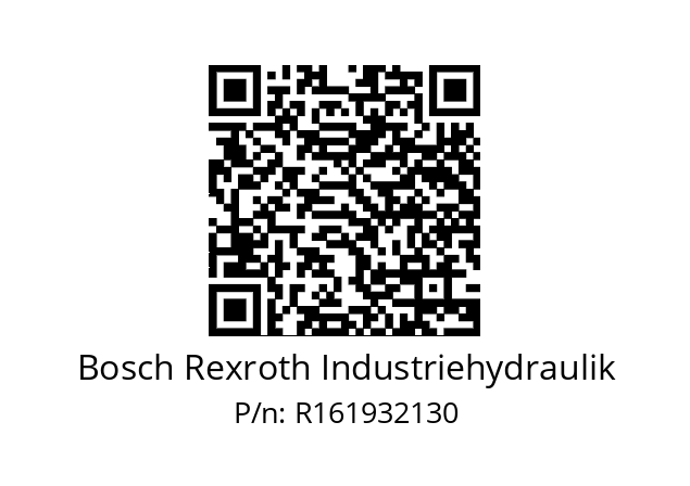   Bosch Rexroth Industriehydraulik R161932130