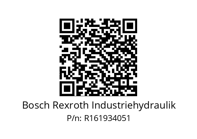   Bosch Rexroth Industriehydraulik R161934051