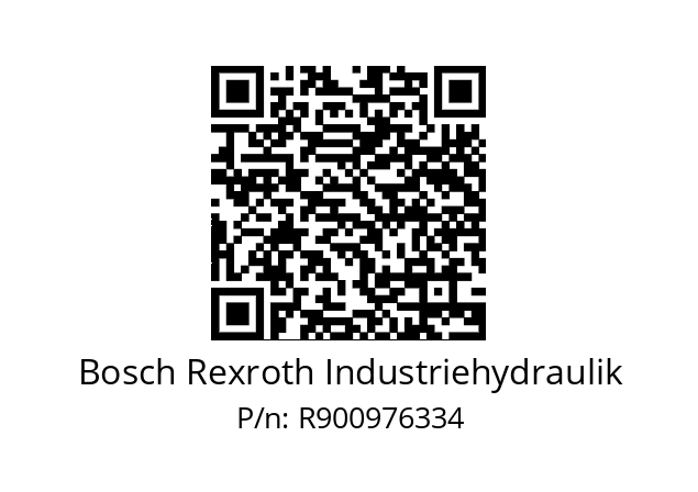   Bosch Rexroth Industriehydraulik R900976334