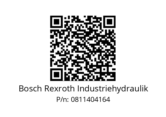   Bosch Rexroth Industriehydraulik 0811404164