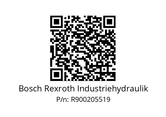   Bosch Rexroth Industriehydraulik R900205519