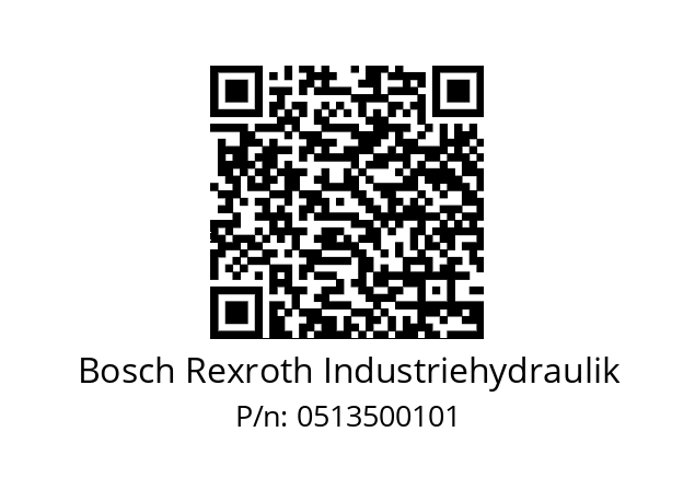   Bosch Rexroth Industriehydraulik 0513500101